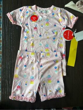 Magnetic Me Pink Ice Cream Print Pajama Set